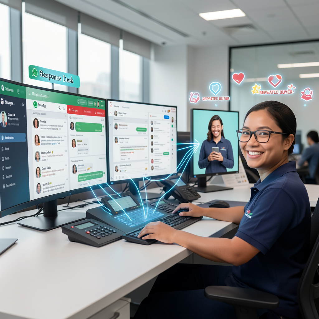 professional customer service experience