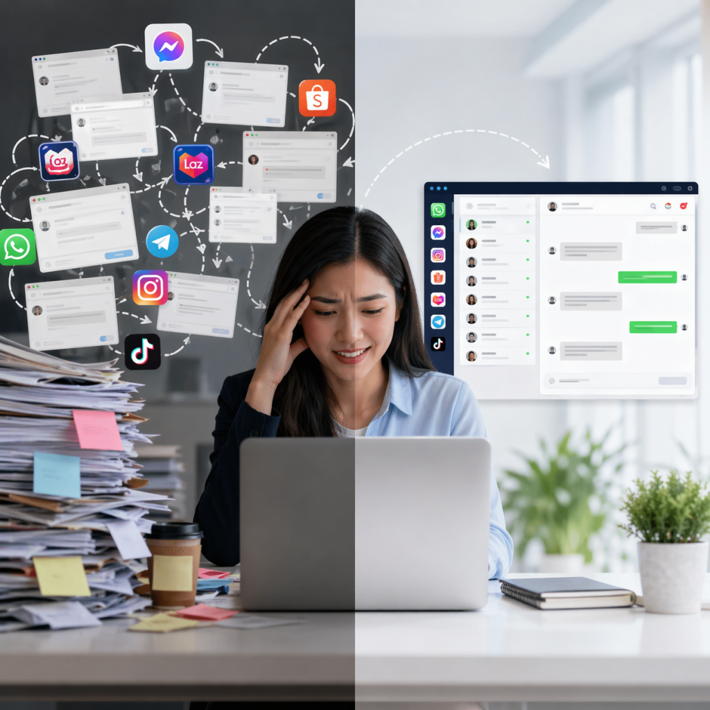 Chaos vs. calm in the workspace Omnichannel Integration