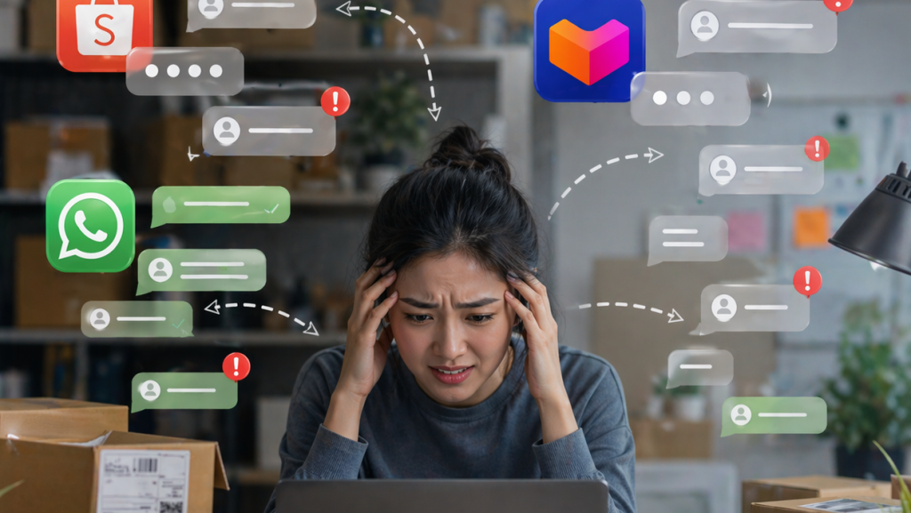 E-commerce overload and stress at work