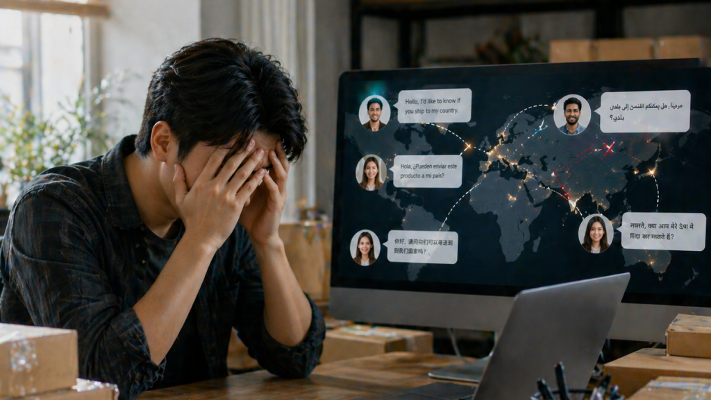 Overwhelmed in the global e-commerce rush