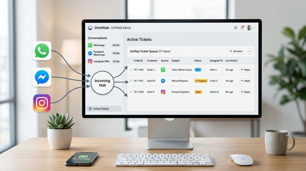 Messaging platforms unified into… 202604301636 | Multichat 365