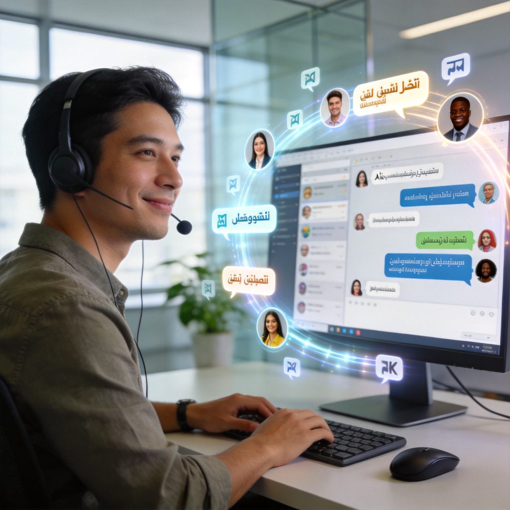 Break language barriers, instantly Unlimited A.I Chatbot usage