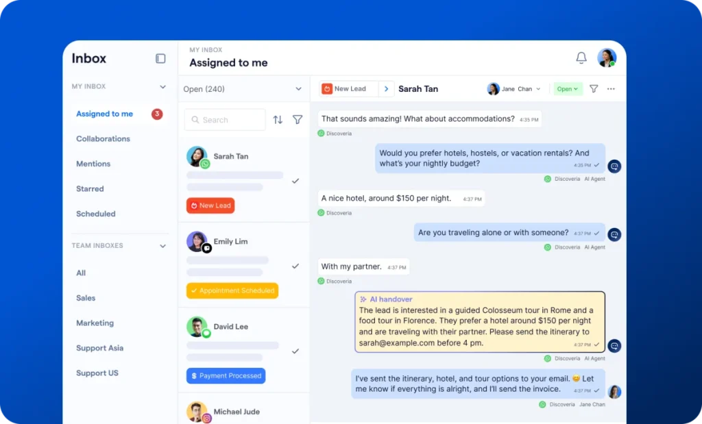 feature 1 | Multichat 365